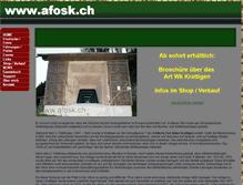 Tablet Screenshot of afosk.ch